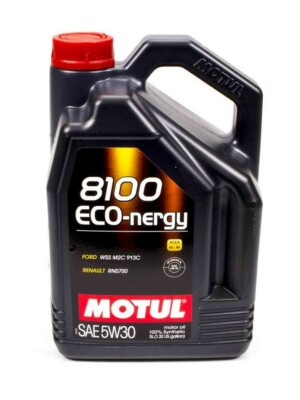 Motul Usa Mtl102898 8100 Eco-Nergy 5W30 Oil 5 Liters