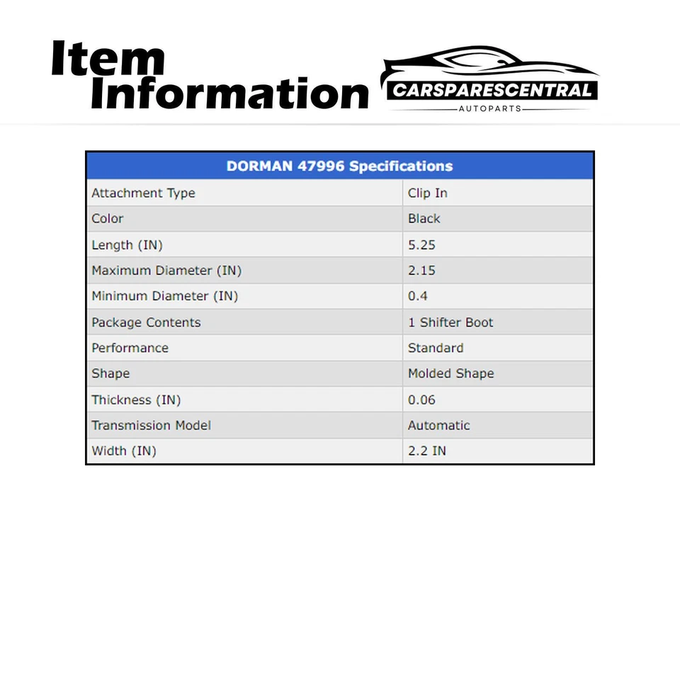 Bota de cambio de transmisión automática/manual para Ford Explorer 2002-2005 Foto 4 de 4