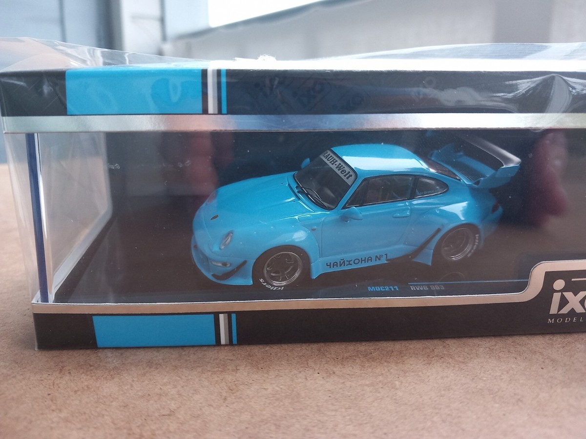 Porsche 911 RWB LBWK Type 993 Inspiration 935 Winner 24h Le Mans 1979 n°41 White 1/43 Ixo Models