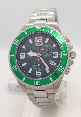Sector 230 No Limits R3273661005, Chronograph, Edelstahl, 10ATM