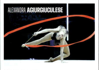 Esselunga Super Champs Tokyo 2020 Figure No.69Alexandra Agiurgiuculese