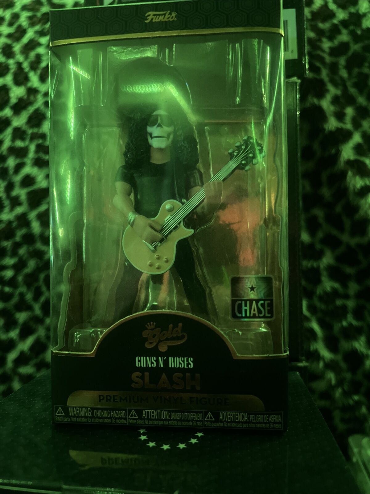 Slash - Guns N Roses - 5" Funko Vinyl Gold - Chase Edition (Skull Face)