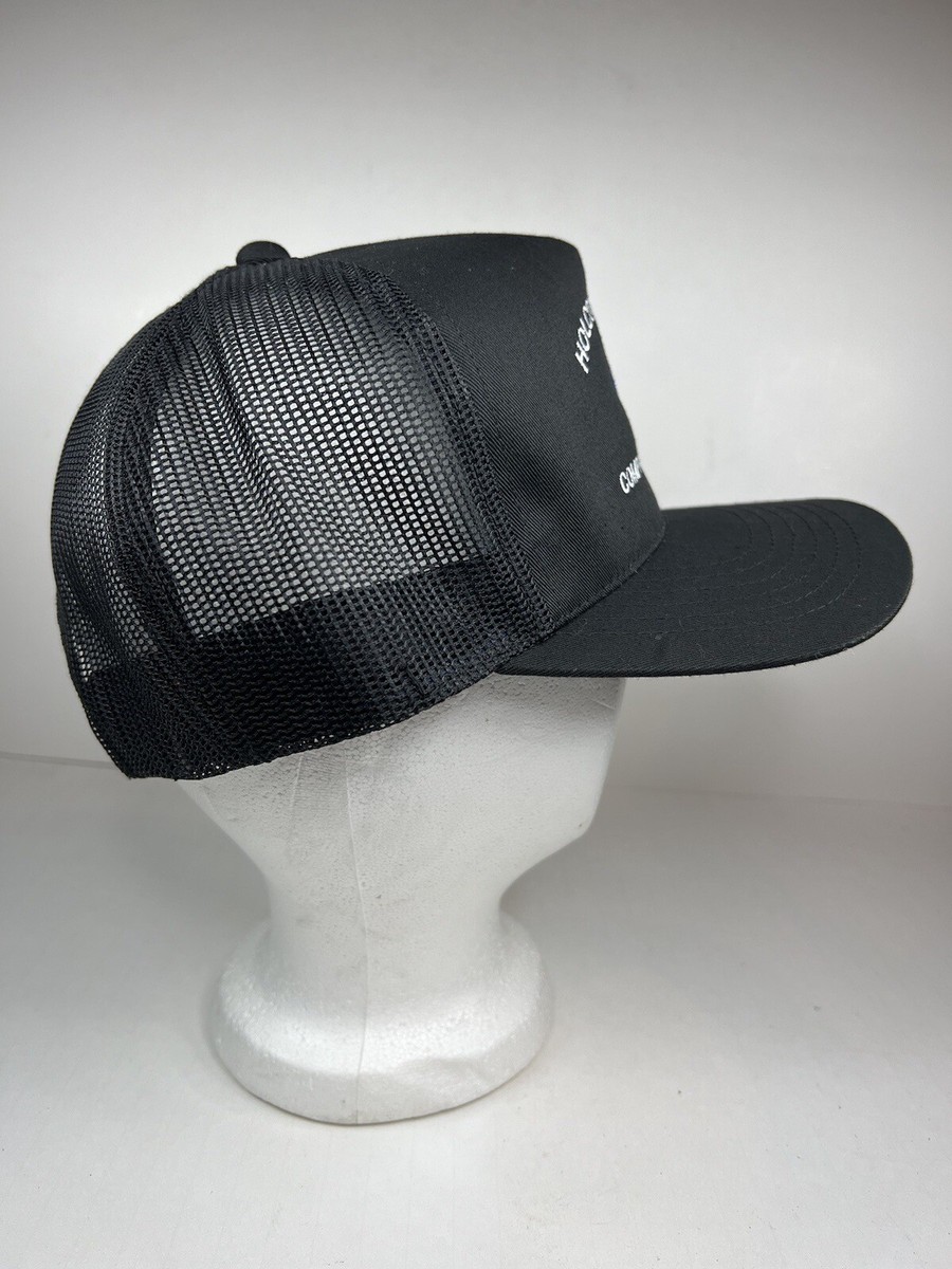 Vintage Enron Baseball Cap Hat Black Adjustable Snapback