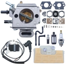 Carburetor Ignition Coil Kit For Stihl MS390 029 039 MS290 Chainsaw Air Filter