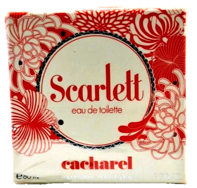  SCARLETT CACHAREL,EAU DE TOILETTE,2.7oz 80ml ,SEALED!