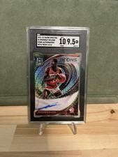 2021 Spectra Icons Meta Prizm Dominique Wilkins  Auto /15 #IA-DQW SGC 9.5 Mint +