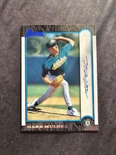 1999 Bowman Mark Mulder ? Rookie Card #355 Oakland As All-Star. rookie card picture