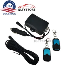 Electric Exhaust Valve Remote Switch Control Line Box Kit Wiring Accessories