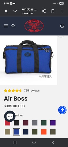 Red Oxx Air Boss - Highly rated Buy It For Life recommendation