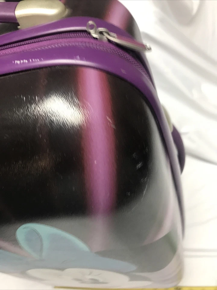 Luggage Disney American Tourister  Mini Mouse Carry-on Hard Side Used Has Marks - Image 2 of 4