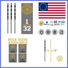 1/32 Inch Drill Bit 3 Pack Industrial Grade M...