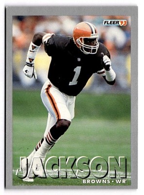 1993 Fleer - Michael Jackson #4 Cleveland Browns 