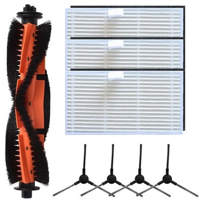 Replacement Accessories Main Side Brush Filter for Cecotec For CONGA 7690 M20