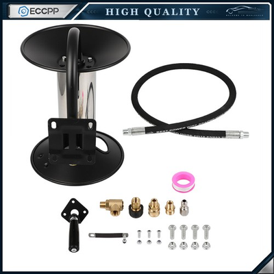 #ad Pressure Washer Hose Reel 100 FT Heavy Duty Steel Hose Reel for Power Washer $92.59