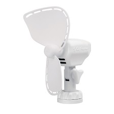 SEEKR by Caframo Ultimate 757 12V 2-Speed 7" Fan - Direct Wire - White 757DCW...