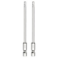 "H3.0 Sechskant-Schraubendreher-Bit 3.0Mm 1/4\" Schaft 100Mm Magnet 2 StüCk"