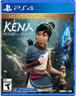 Kena: Bridge of Spirits - Deluxe Edition for PlayStation 4 [Used Very Good Video