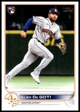 2022 Alex De Goti Topps Update Series Baseball #US29 Houston Astros