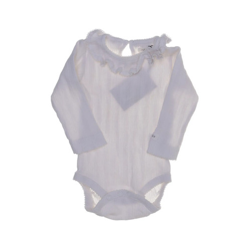 Newbie by KappAhl, Body, Größe: 68, Weiß, Baumwolle/Elasthan, Streifen #dpf