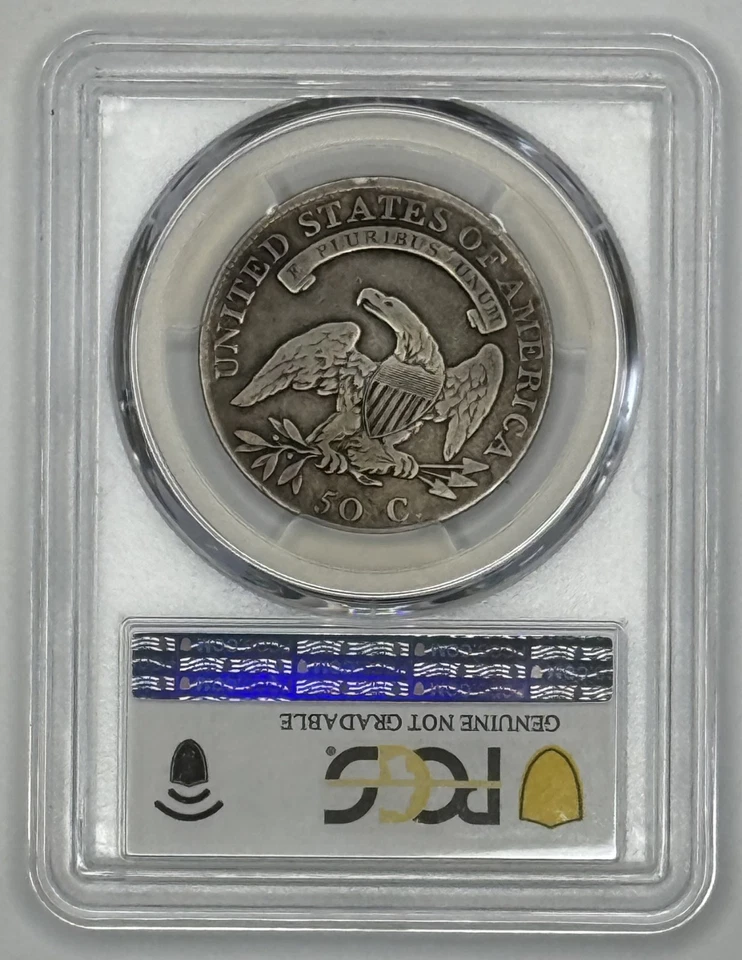 1808 Capped Bust Half Dollar - PCGS F Detail - Image 4 of 4