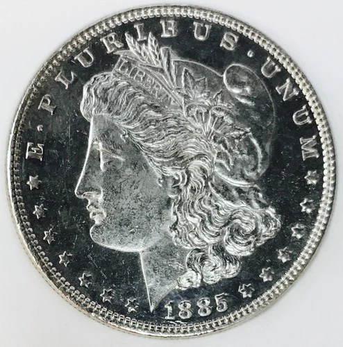 1885 MORGAN DOLLAR! SUPERB GEM BU+++! DMPL! MONSTER MIRRORS! UNREAL! NR #S1051