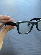 Rotating LED Light Cover Camera Lens Blocker for Ray-Ban Meta Smart AI Glasses