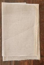 Cross Stitch Fabric  - 32 Ct Wichelt Linen in Lambswool (10" by 18")