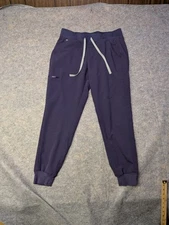 Figs Purple Jogger Scrub Pants Medium Womens Technical Collection 