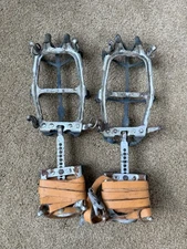 Vintage 12 Point Crampons Stubai Austria Ice Climbing