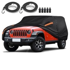 16-Layer Special Full Car Cover Fit Fit for Jeep Wrangler JK 2 Door 2007-2024