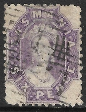 Australian State Tasmania Scott 32 Issued 1864-1869