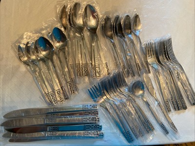 NEW Customcraft CUS3 Stainless Flatware MCM Taiwan NOS - Choice