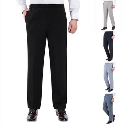 Flache Maßtabelle Herren Freizeithose für Frühling Herbst Winter Sommer