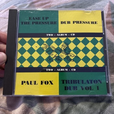 CD Paul Fox - Ease Up The Pressure + Dub Pressure Tribulation Dub Volume 1 -1993