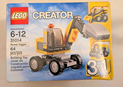 LEGO 31014 Creator 3 in 1 Power Digger/Dump Truck/Front Loader New Sealed
