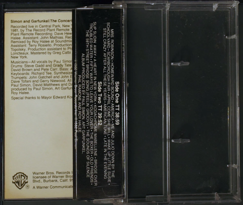 Simon And Garfunkel - The Concert In Central Park - MC Cassette [MCFx12 029] USA Foto 2 de 4