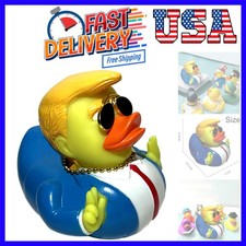 Jeeps Duck Rubber Duckies Trump Collection Baby Bath Ducking Bath Toy Car Acc...