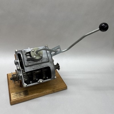 Foote 3-Speed Reverse Racing Lawn Mower Transmission FULL SIZE WORKING Display
