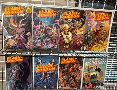 Flash Gordon 2024 Annual, #3-4,#7-10,#12 Lot of  8 Comics Mad Cave Studios 2024