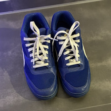 PUMA Herren Low Top Sneaker EU 46 Blau/Weiß/...