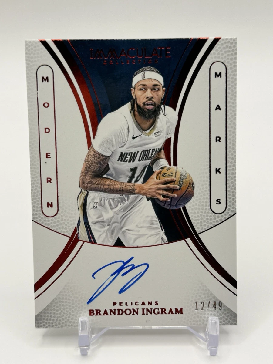 Brandon Ingram Basketball Autographed Sports Trading Cards