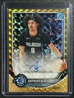 ANTHONY BLACK 2025-26 BOWMAN CHROME #BCA-AR GOLD GEOMETRIC REFRACTOR AUTO 45/50