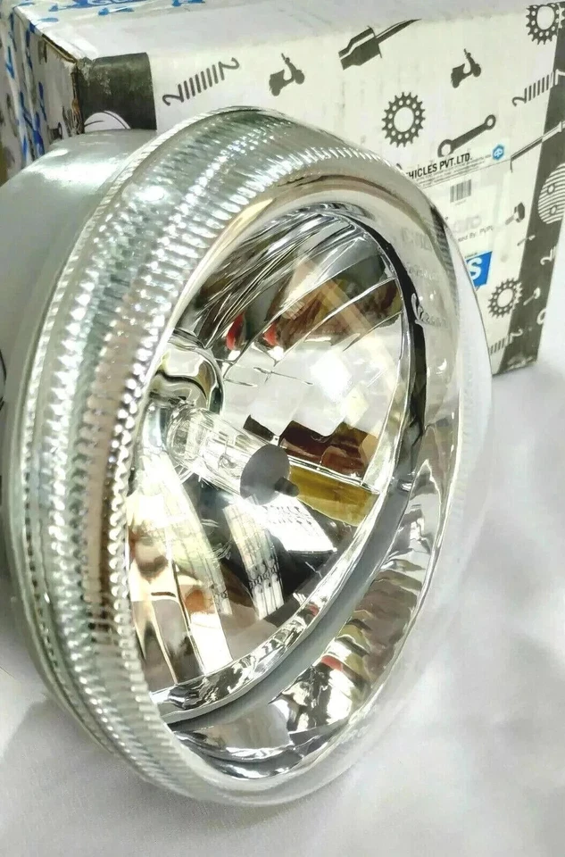 Komplett Scheinwerfer Licht Lampe Für Vespa LX Piaggio + Halogen Schlauch - Bild 4 von 4