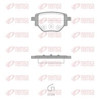 Bremsbelagsatz Scheibenbremse Remsa 1905.00 FüR Opel Corsa P2JO Mhev Turbo 208 2
