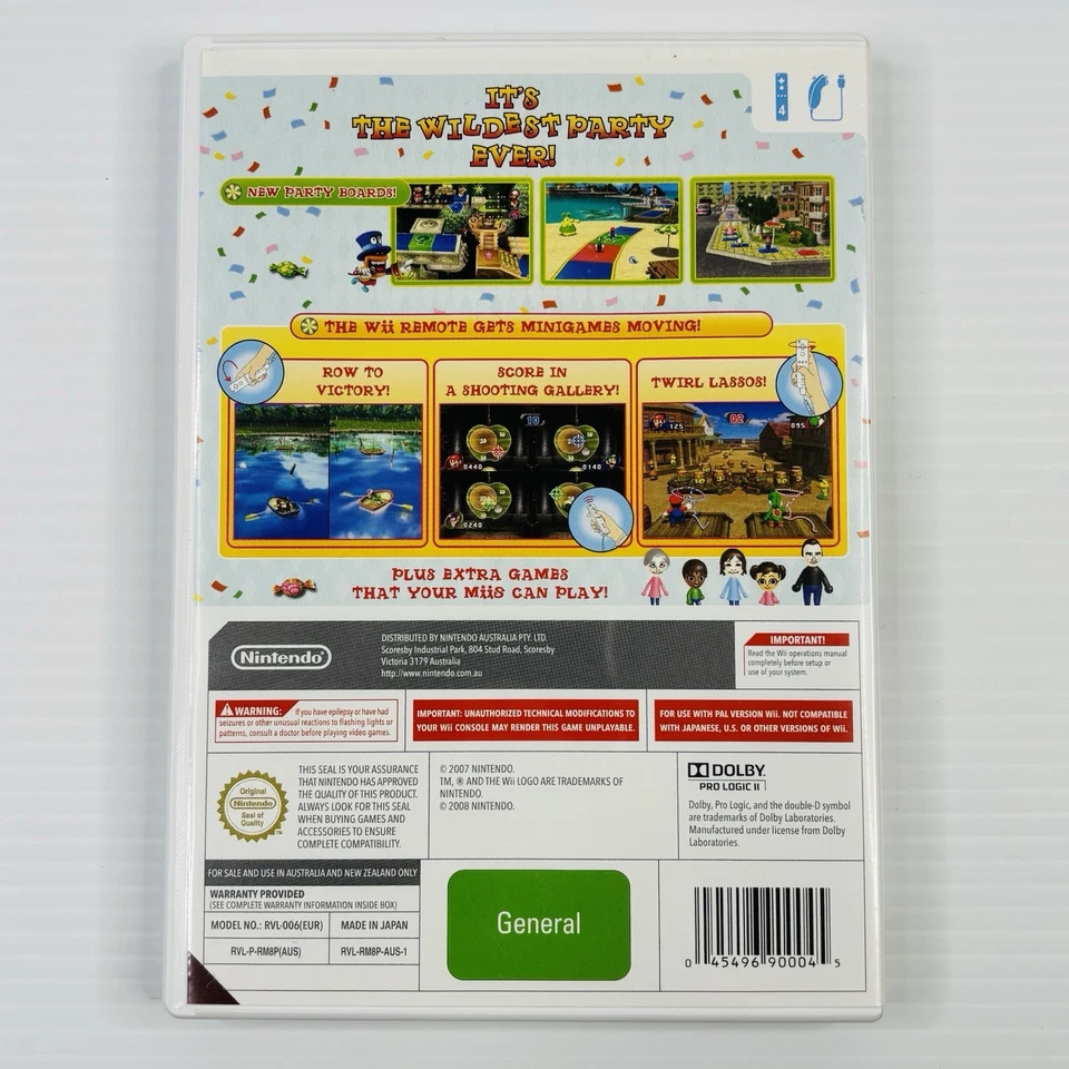 Super Mario Party 8 Nintendo Wii PAL Complete With Manual Tracked Postage - Image 2 of 4