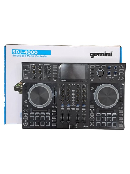 Gemini SDJ?4000 – Controlador DJ Autónomo de 4 Canales Segunda Mano