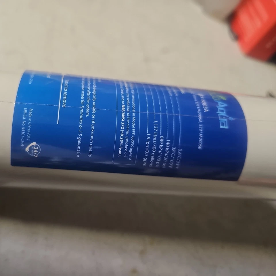 Водяной фильтр для холодильника EcoAqua EFF-6003A: сменный для - Изображение 3 из 4