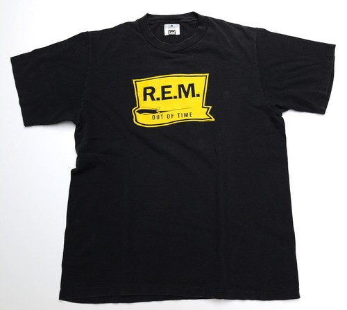 ∞ Vintage R.E.M. Out Of Time T Shirt Michael Stipe Peter Buck WB Records 90s ∞ - Picture 1 of 6