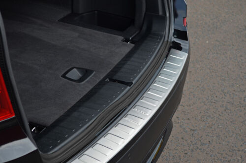 Per adattarsi a BMW X3 (2011-17) - Protezione paraurti posteriore protezione antigraffio acciaio spazzolato - Foto 1 di 7