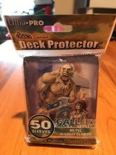 Ultra Pro  Package of Card Sleeves from Box  Caldwell  #81805  50 sleeves NEW   